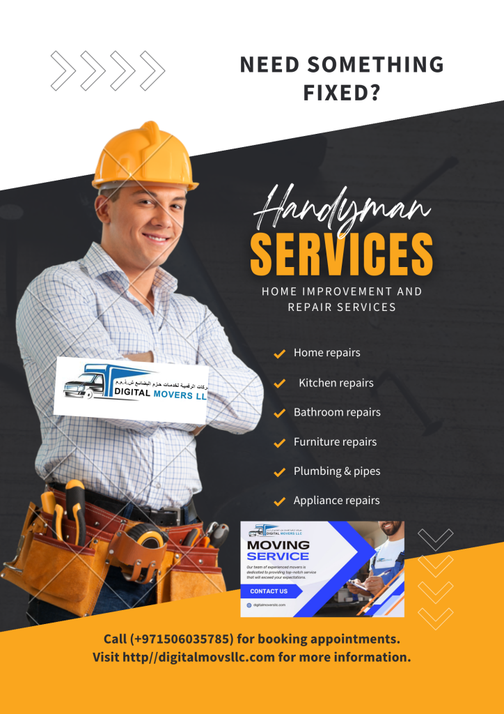 Digital Movers LLC Handyman services Company in UAE 