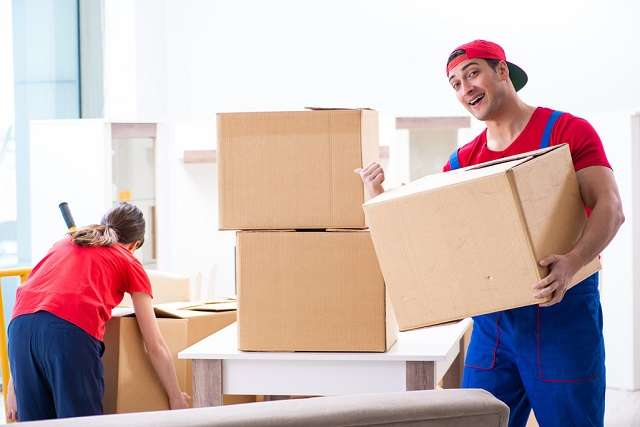 Professional house shifting services in Dubai with expert movers handling furniture and packing