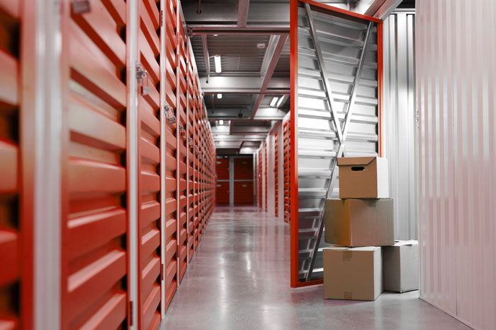 Secure self-storage facility in Abu Dhabi with CCTV and climate control